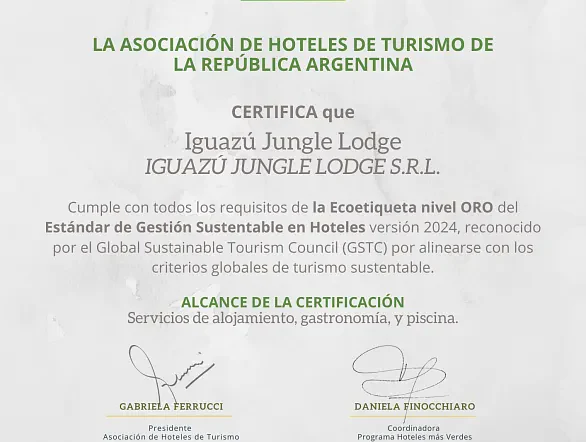 Certificação de sustentabilidade