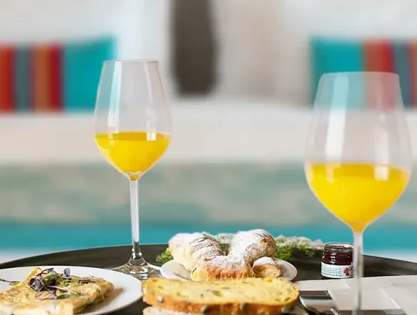 Enjoy luxury in your room with exclusive services