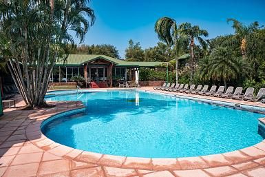 Outdoor swimming pool